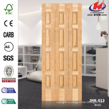 JHK-013 Специальный дизайн интерьера Кения Лучшие продажи Top Natural Betula Alnoide Фанера Фабрика Дверная панель